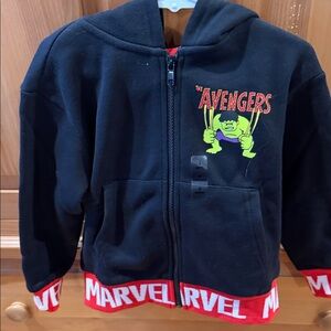 Marvel Avengers Kids Black and Red Hoodie